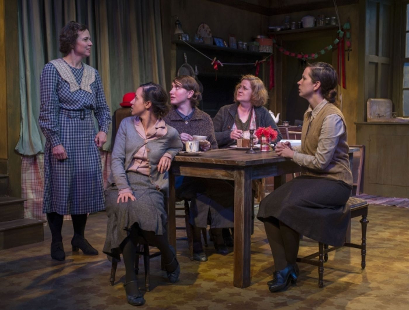 Photo Flash: First Look at Griffin Theatre's MEN SHOULD WEEP, Now Playing Through 8/10  Image