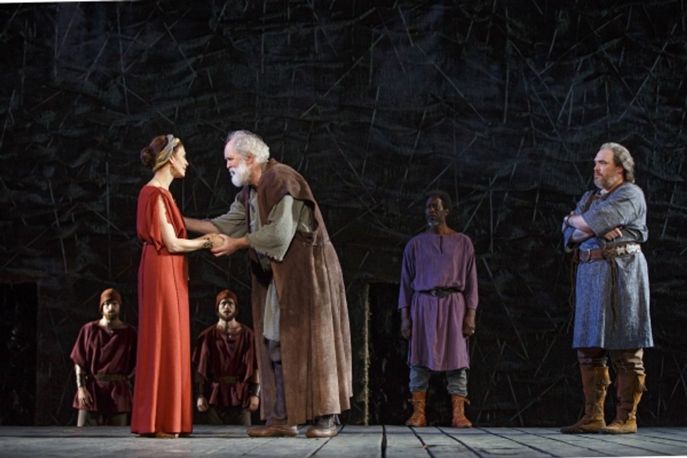 Photo Flash: First Look at John Lithgow, Annette Bening & More in Public Theater's KING LEAR in the Park!  Image