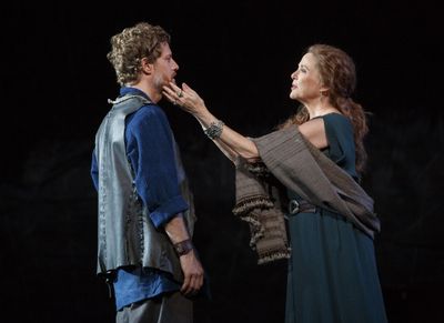 Eric Sheffer Stevens and Annette Bening Photo