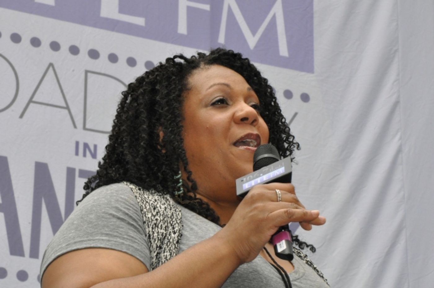 Photo Coverage: Casts of BULLETS, CINDERELLA, PHANTOM & More Visit BROADWAY IN BRYANT PARK!  Image