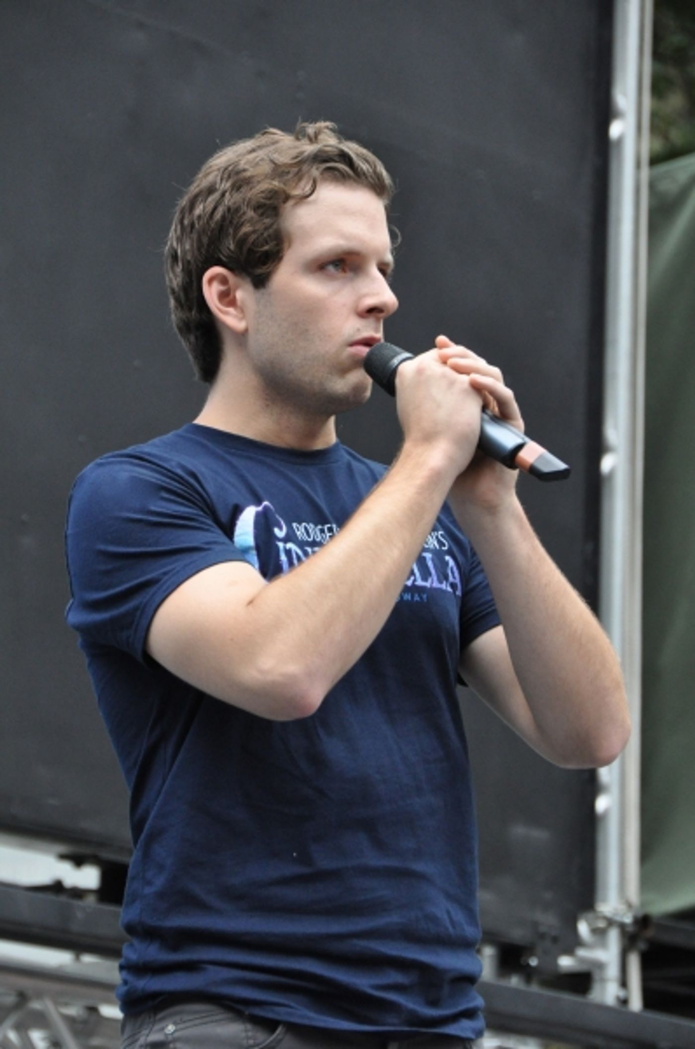 Photo Coverage: Casts of BULLETS, CINDERELLA, PHANTOM & More Visit BROADWAY IN BRYANT PARK!  Image