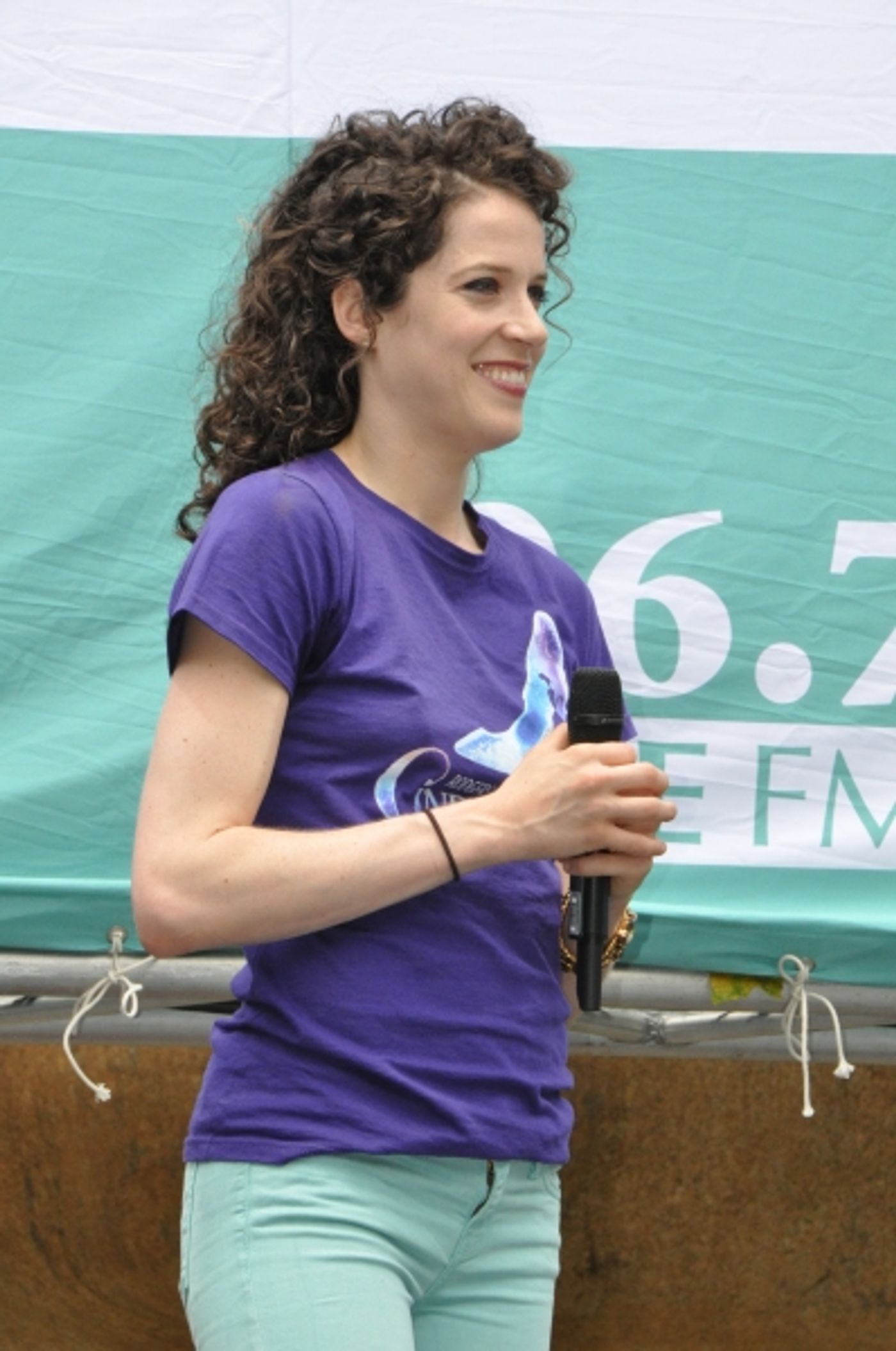 Photo Coverage: Casts of BULLETS, CINDERELLA, PHANTOM & More Visit BROADWAY IN BRYANT PARK!  Image