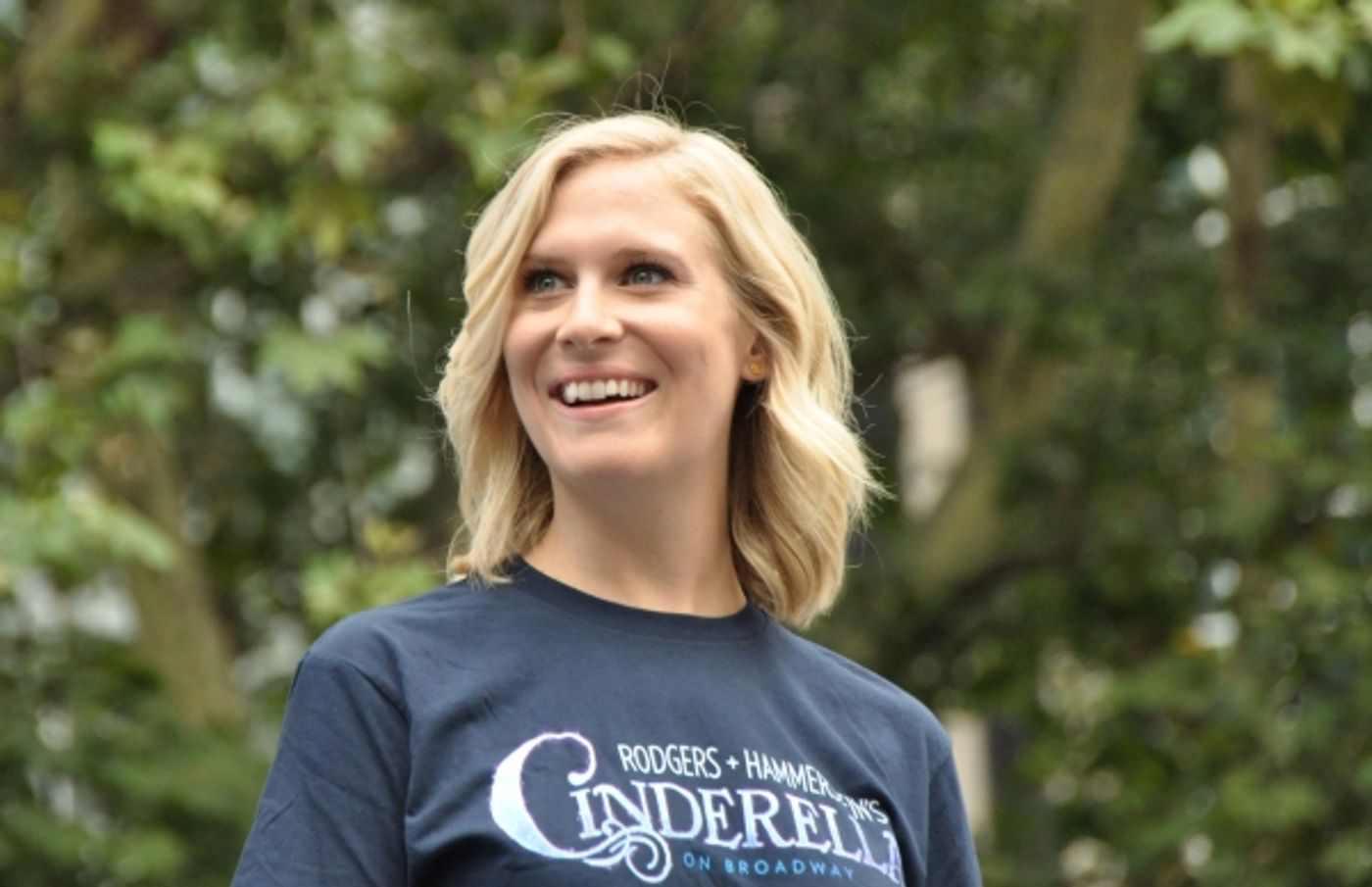 Photo Coverage: Casts of BULLETS, CINDERELLA, PHANTOM & More Visit BROADWAY IN BRYANT PARK!  Image