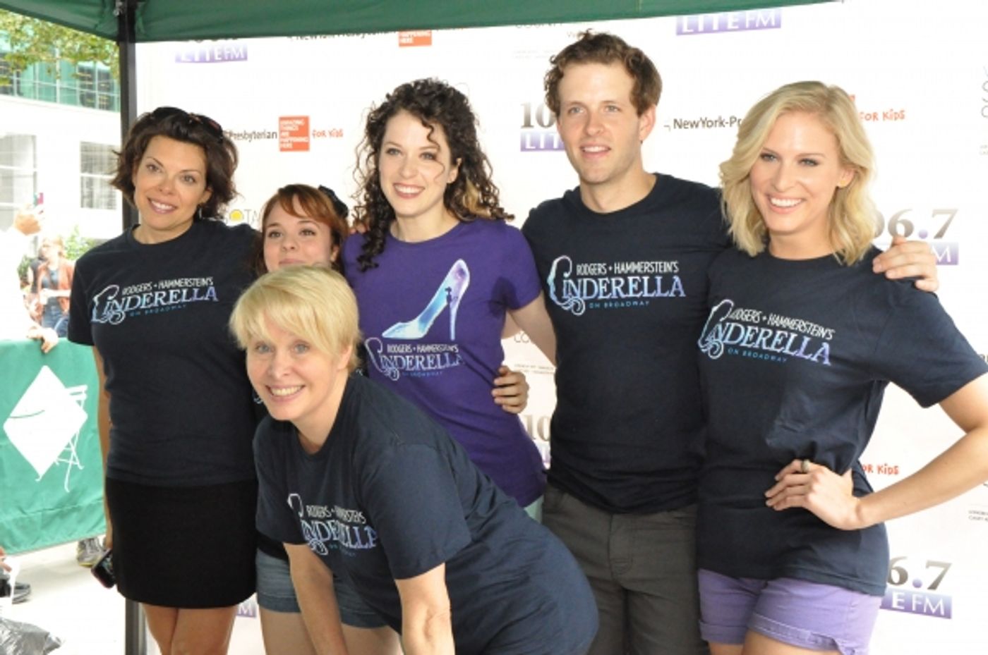 Photo Coverage: Casts of BULLETS, CINDERELLA, PHANTOM & More Visit BROADWAY IN BRYANT PARK!  Image