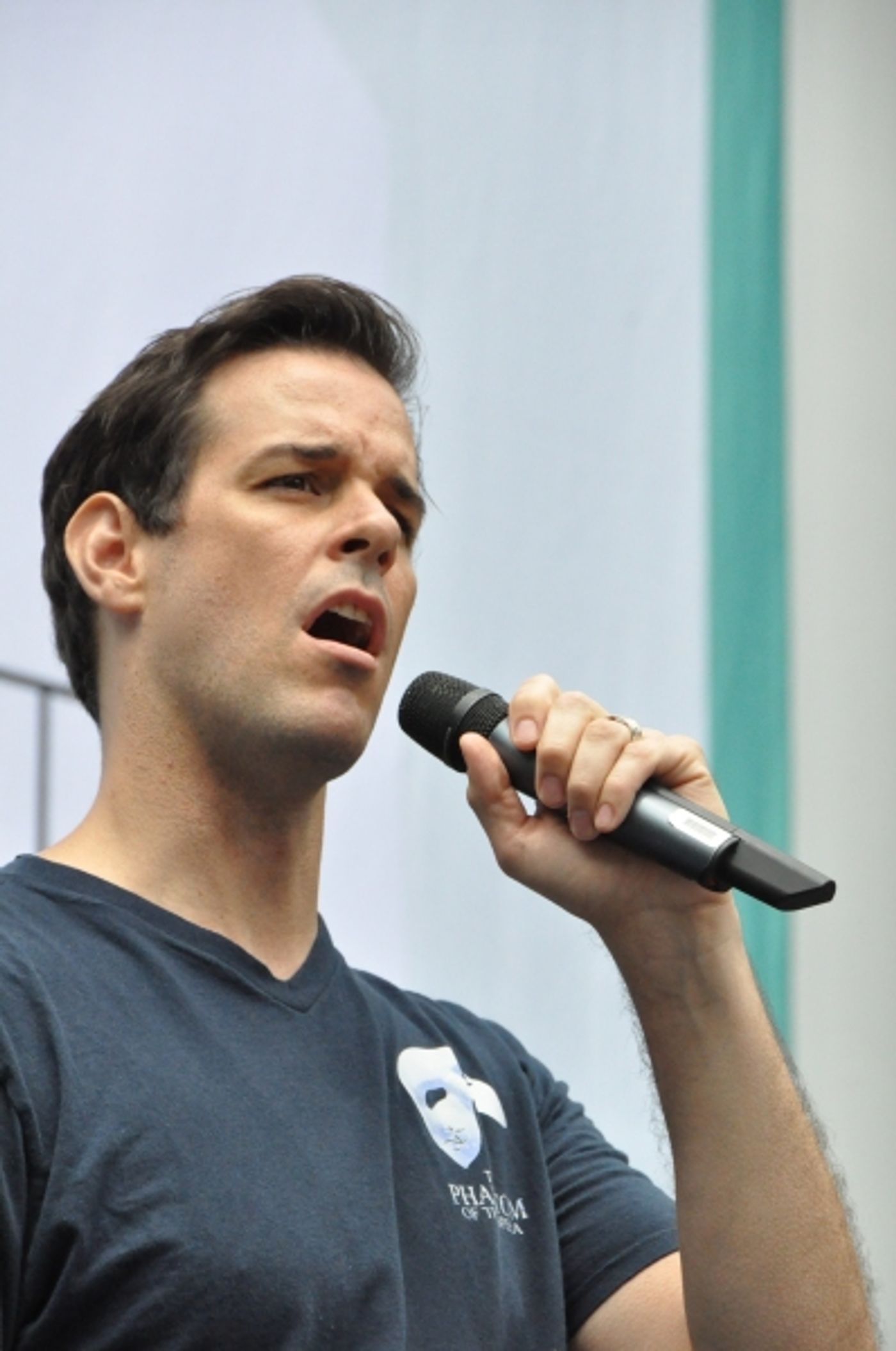 Photo Coverage: Casts of BULLETS, CINDERELLA, PHANTOM & More Visit BROADWAY IN BRYANT PARK!  Image