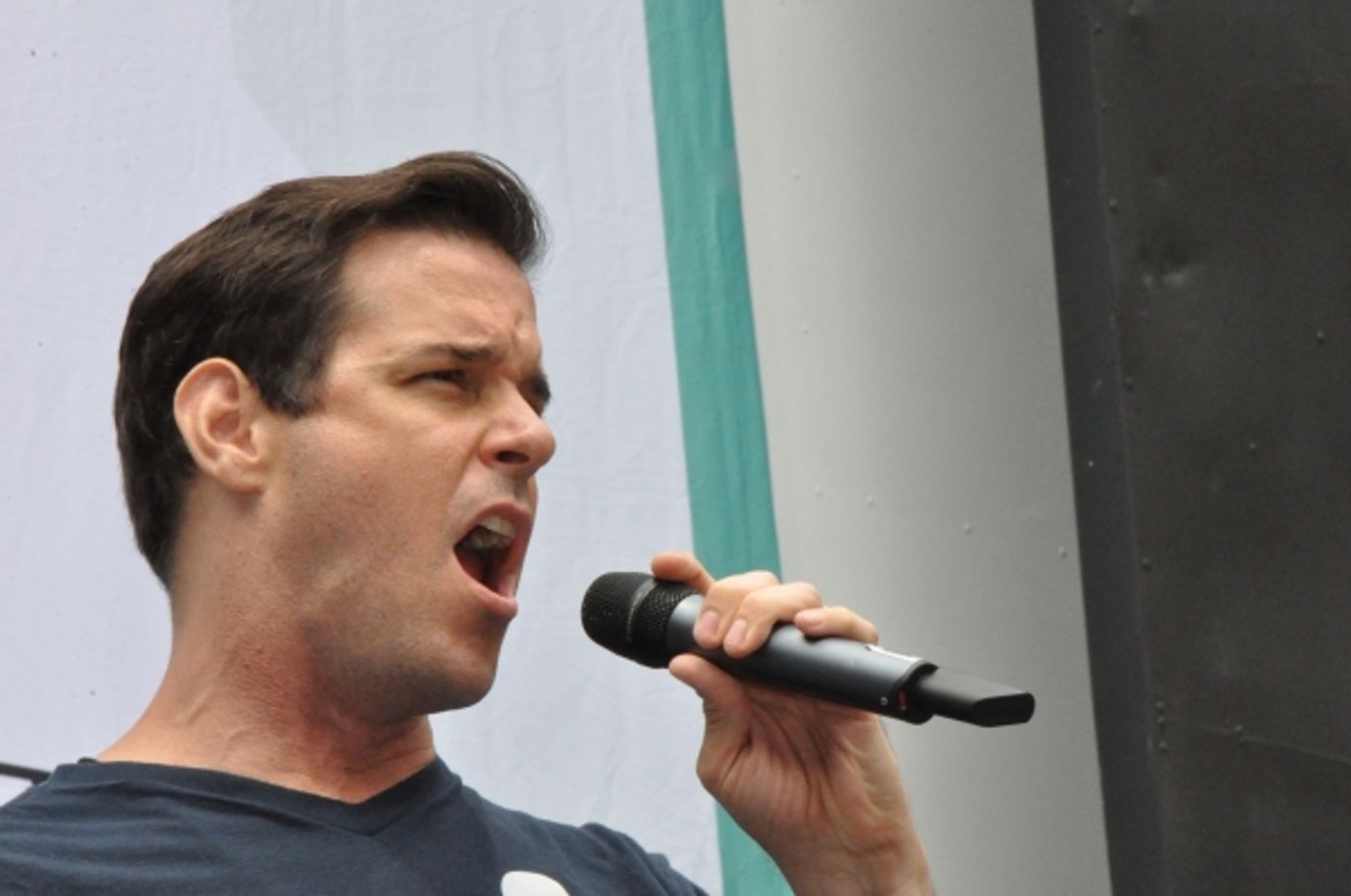 Photo Coverage: Casts of BULLETS, CINDERELLA, PHANTOM & More Visit BROADWAY IN BRYANT PARK!  Image