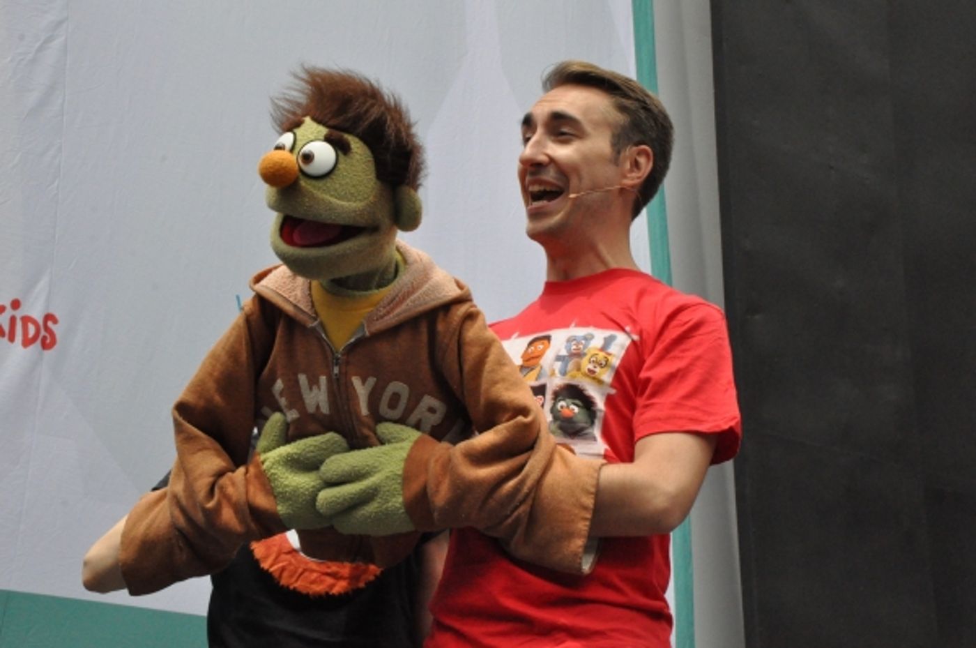 Photo Coverage: Casts of BULLETS, CINDERELLA, PHANTOM & More Visit BROADWAY IN BRYANT PARK!  Image