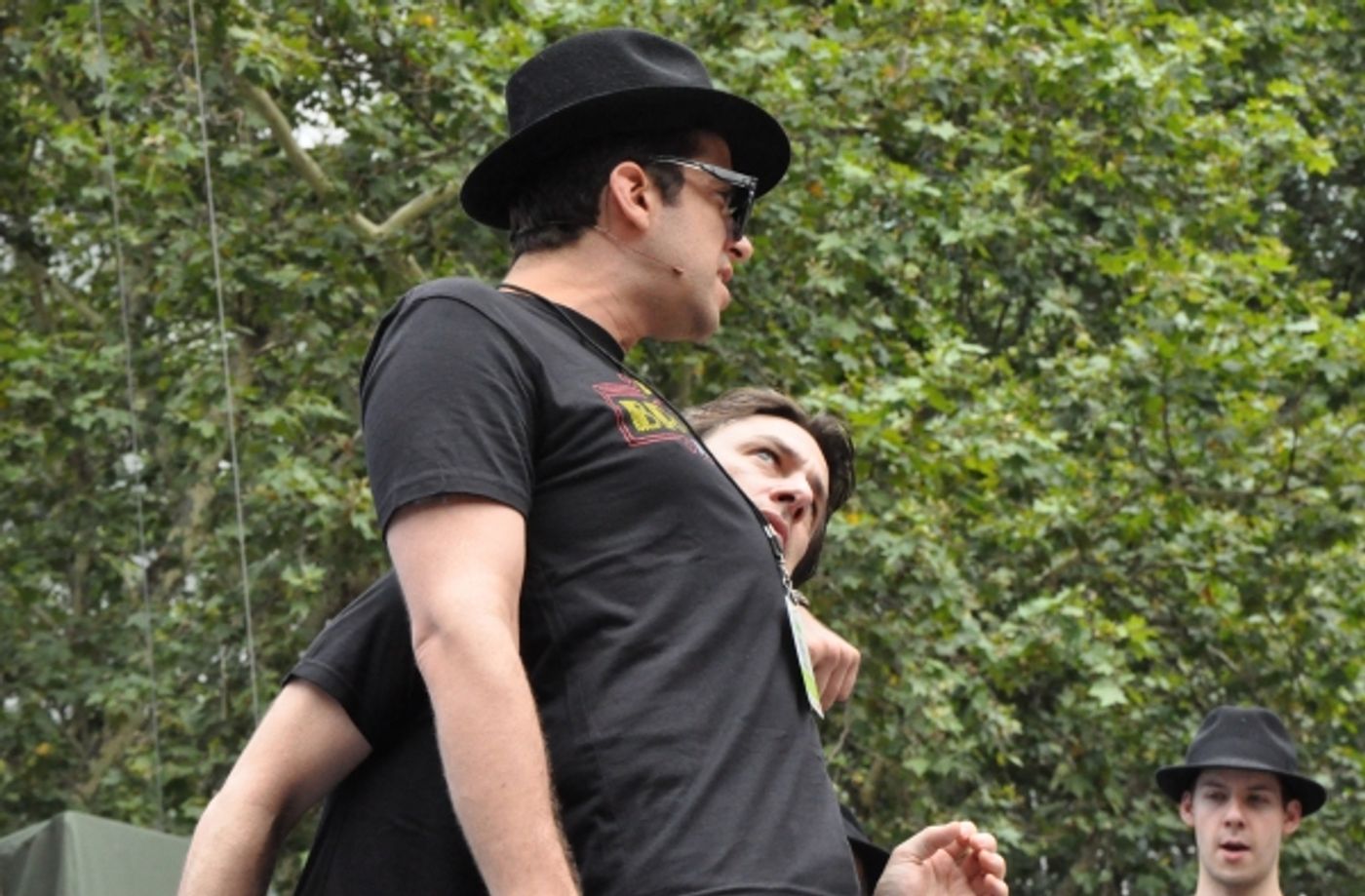 Photo Coverage: Casts of BULLETS, CINDERELLA, PHANTOM & More Visit BROADWAY IN BRYANT PARK!  Image