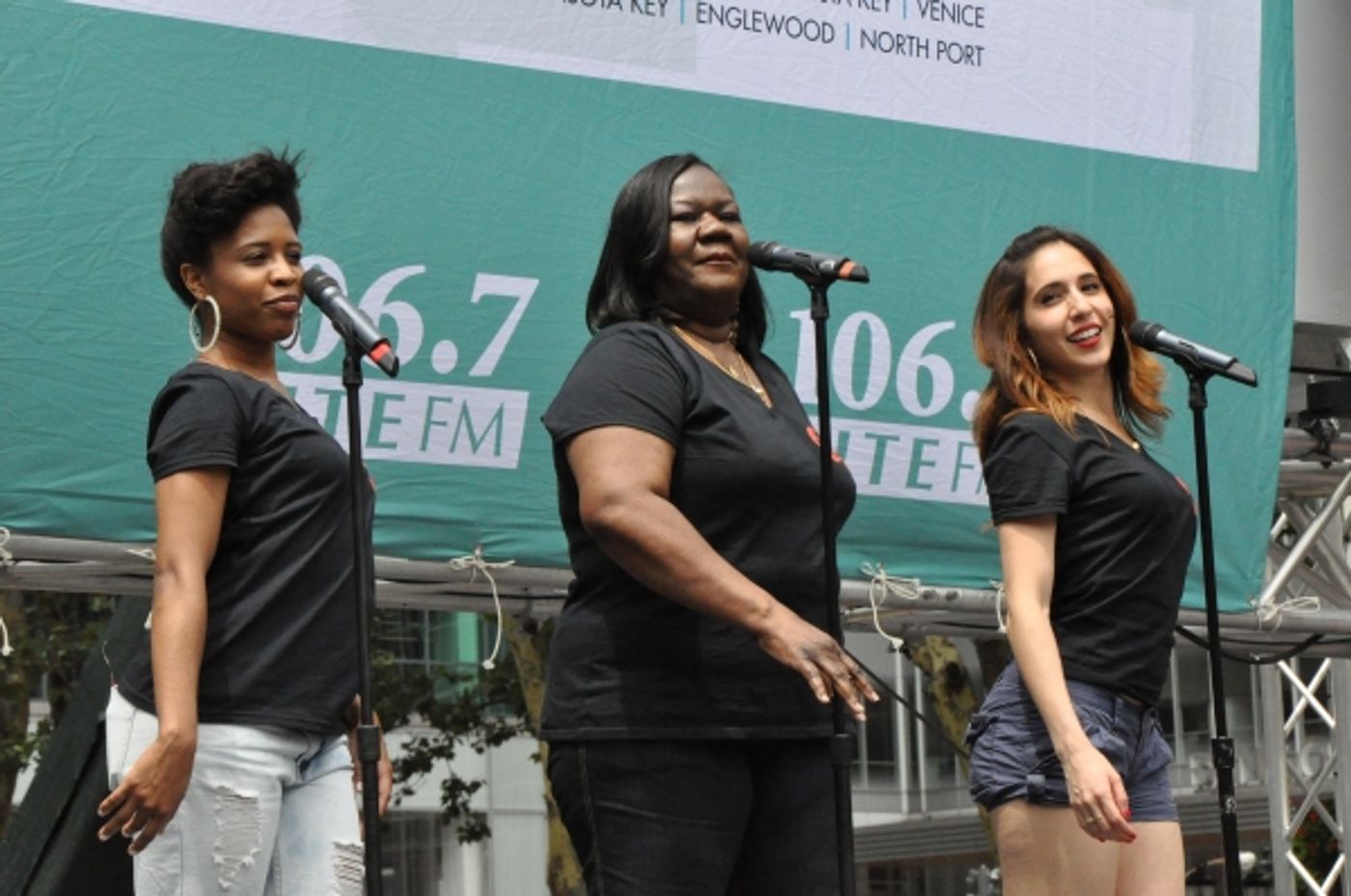 Photo Coverage: Casts of BULLETS, CINDERELLA, PHANTOM & More Visit BROADWAY IN BRYANT PARK!  Image