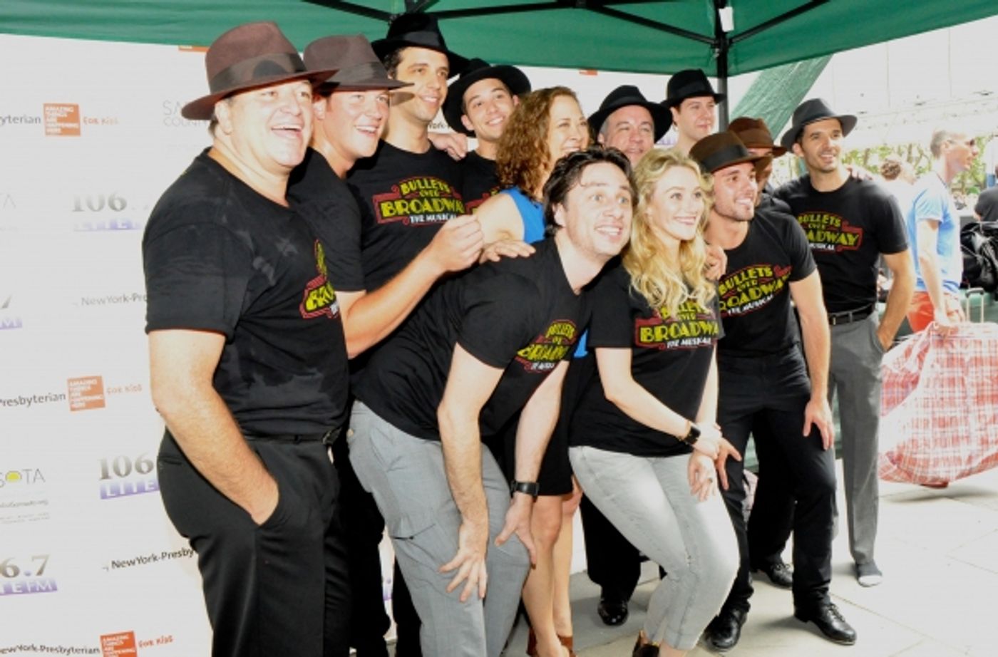 Photo Coverage: Casts of BULLETS, CINDERELLA, PHANTOM & More Visit BROADWAY IN BRYANT PARK!  Image