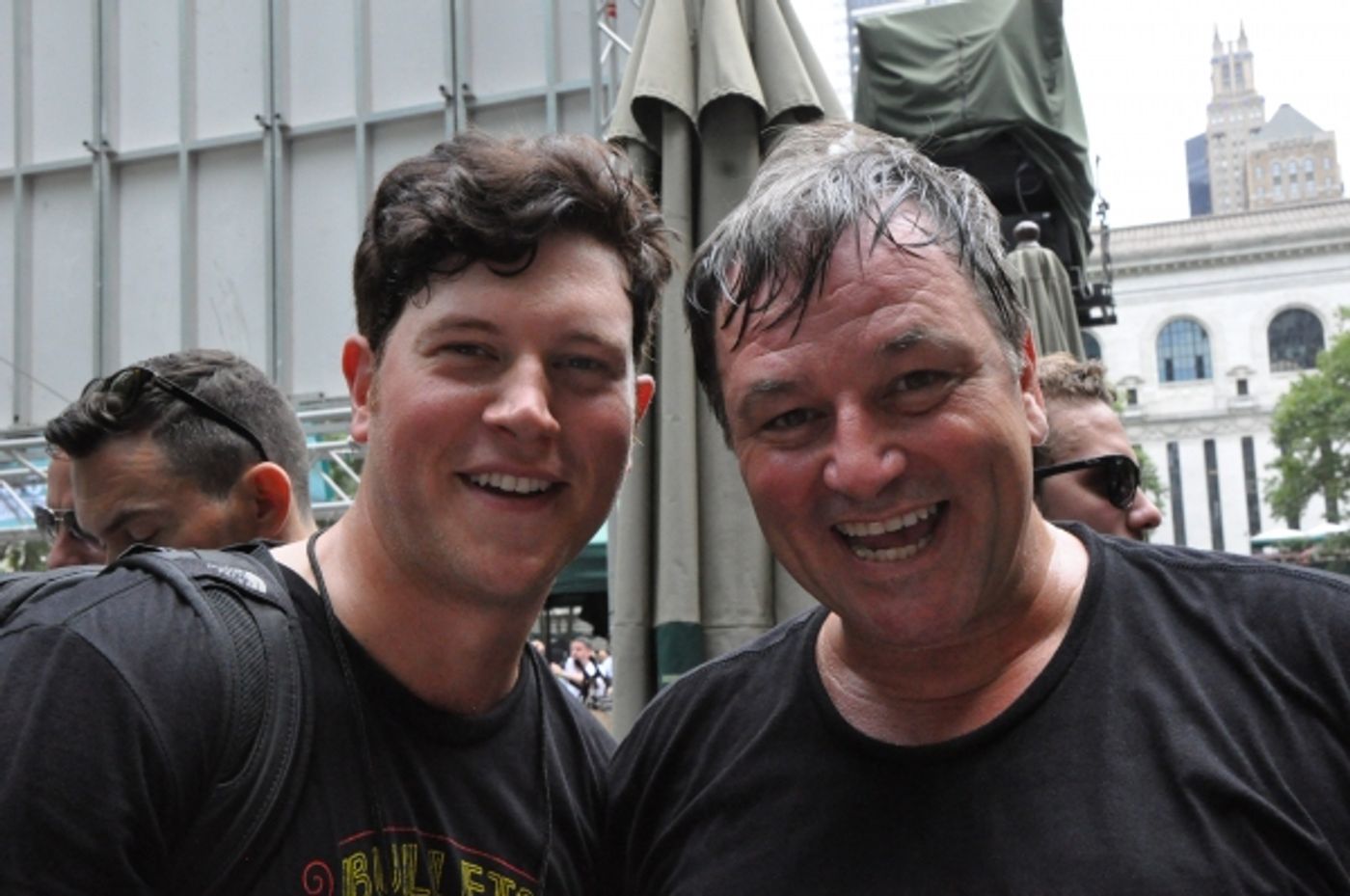 Photo Coverage: Casts of BULLETS, CINDERELLA, PHANTOM & More Visit BROADWAY IN BRYANT PARK!  Image