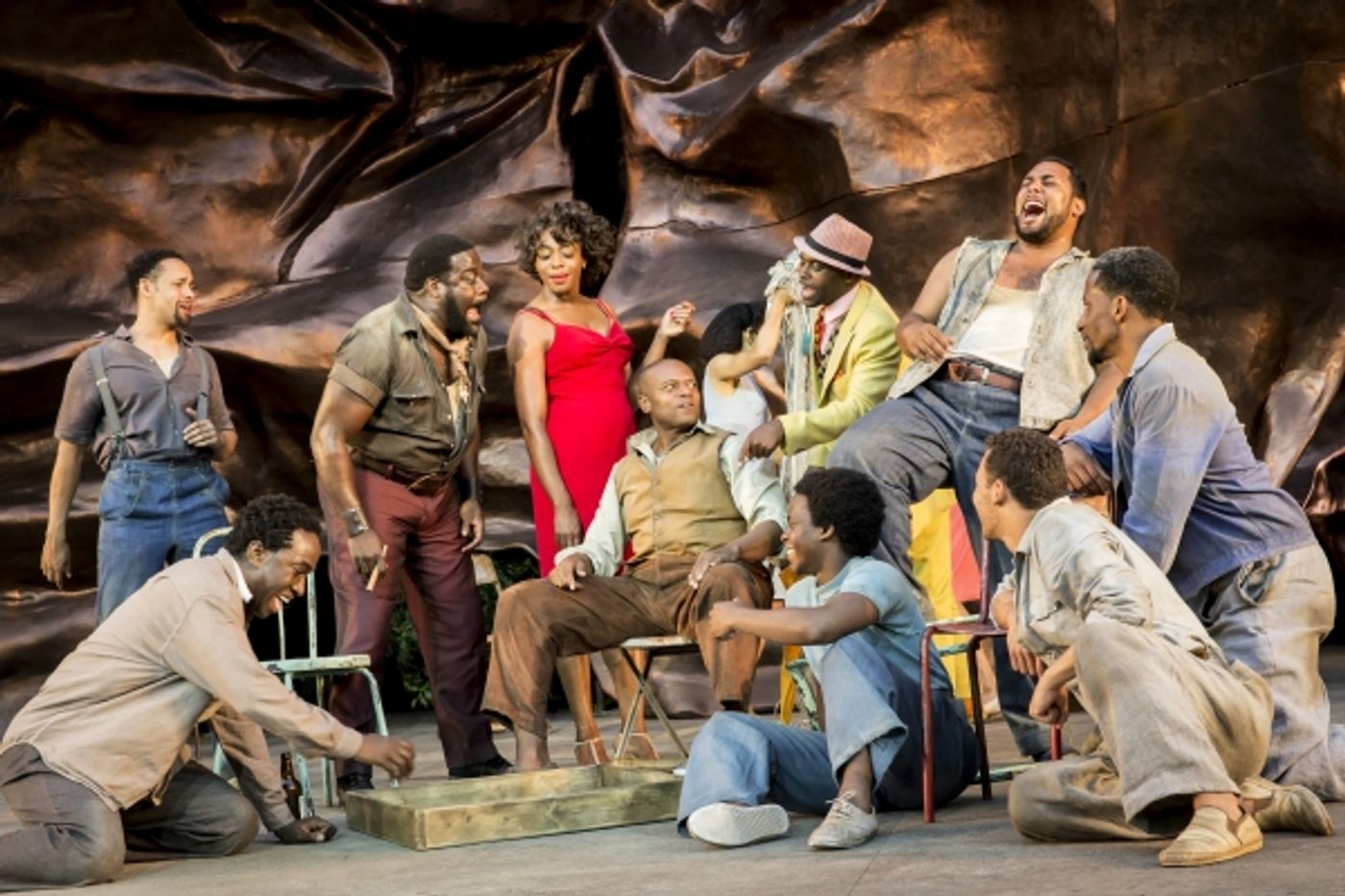 Photo Flash: First Look at Rufus Bonds, Jr., Nicola Hughes and More in Open Air Theatre's PORGY AND BESS  Image