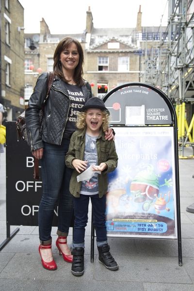 Jill Halfpenny, Son Harvey Photo