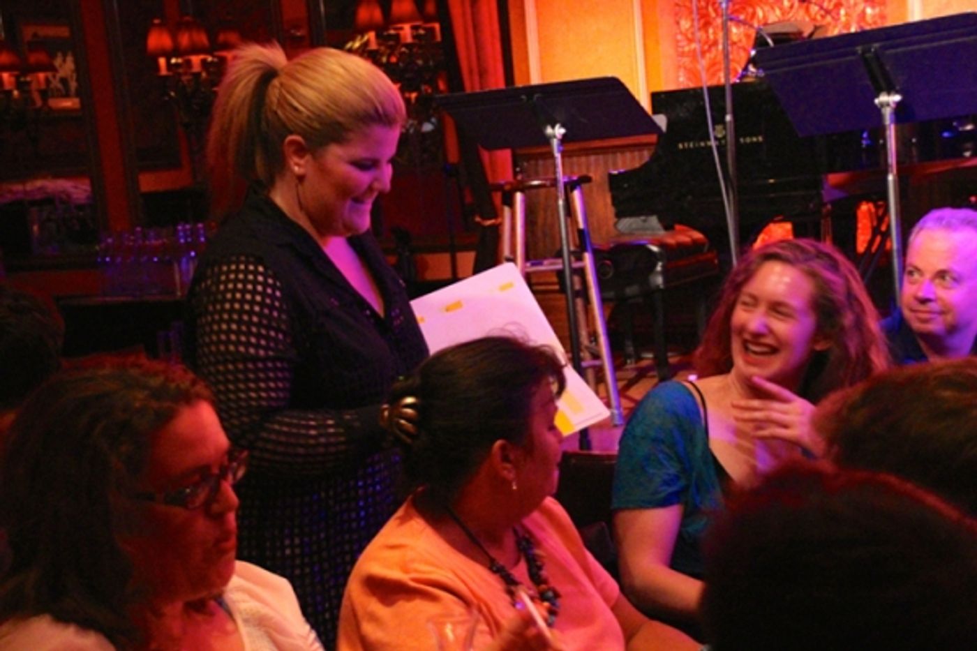 Photo Flash: Inside VILLAIN: DEBLANKS at 54 Below with Barrett Foa, Lesli Margherita, Nancy Opel & More  Image