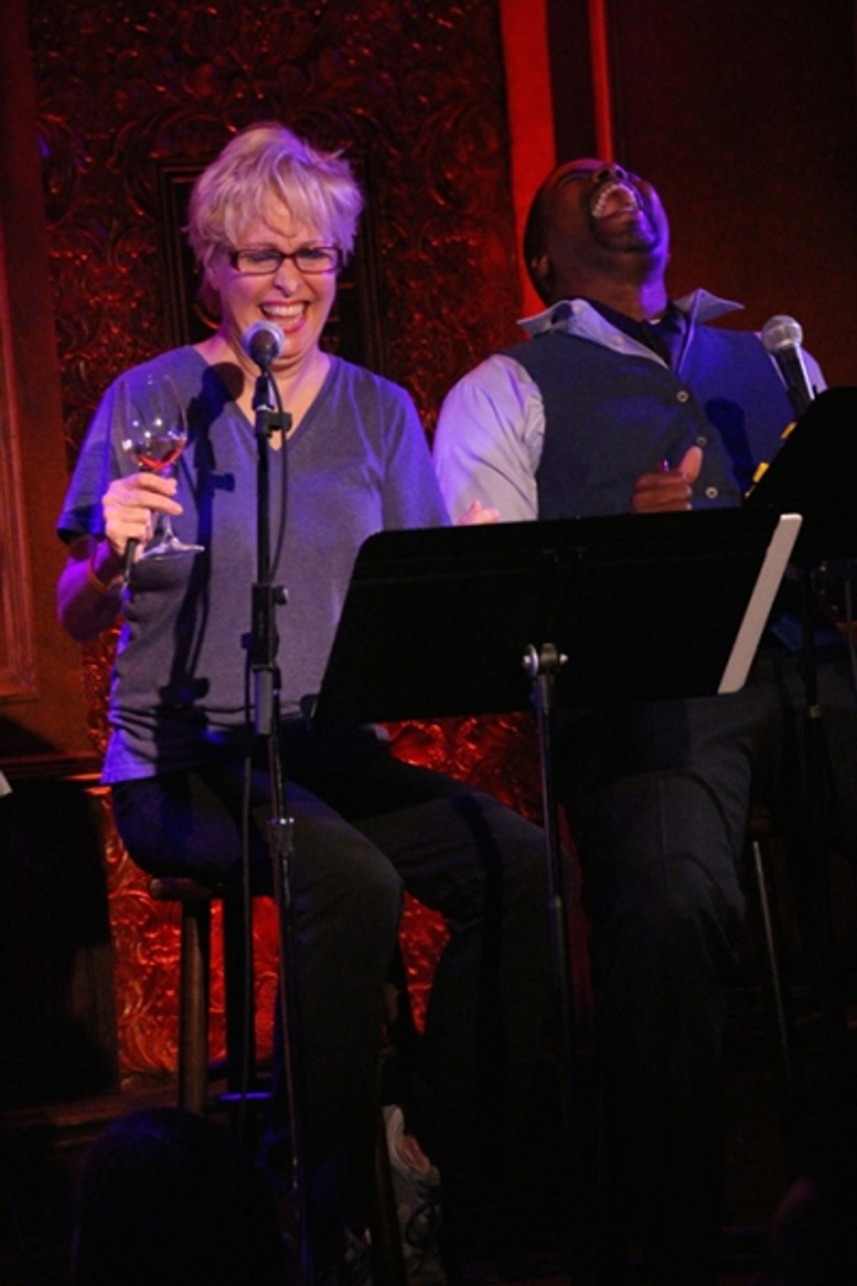 Nancy Opel & Bernard Dotson at 