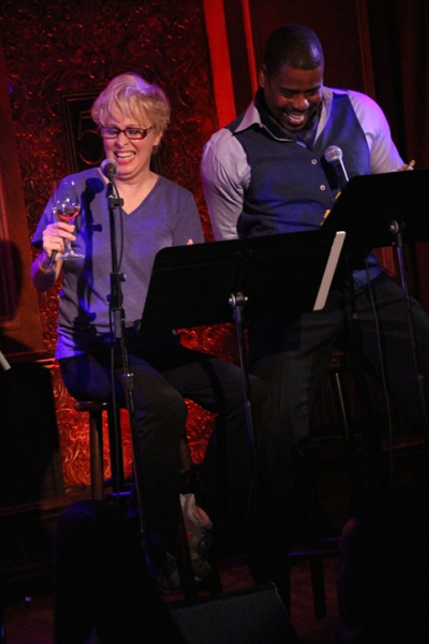 Photo Flash: Inside VILLAIN: DEBLANKS at 54 Below with Barrett Foa, Lesli Margherita, Nancy Opel & More  Image