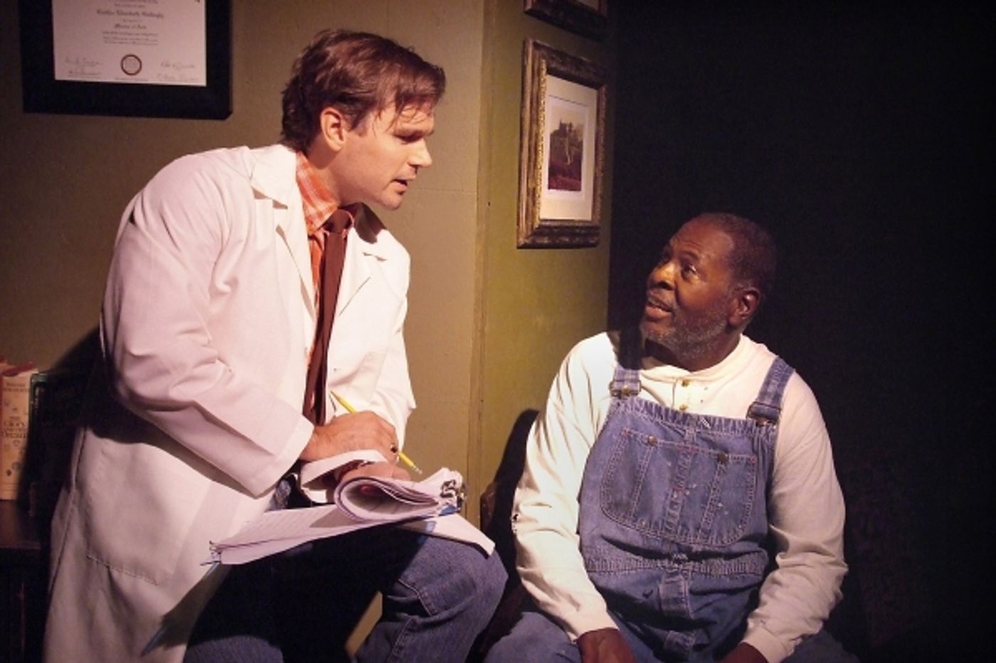 Photo Flash: First Look at VISIONARY MAN, Opening Tomorrow at the Hudson Theatre  Image