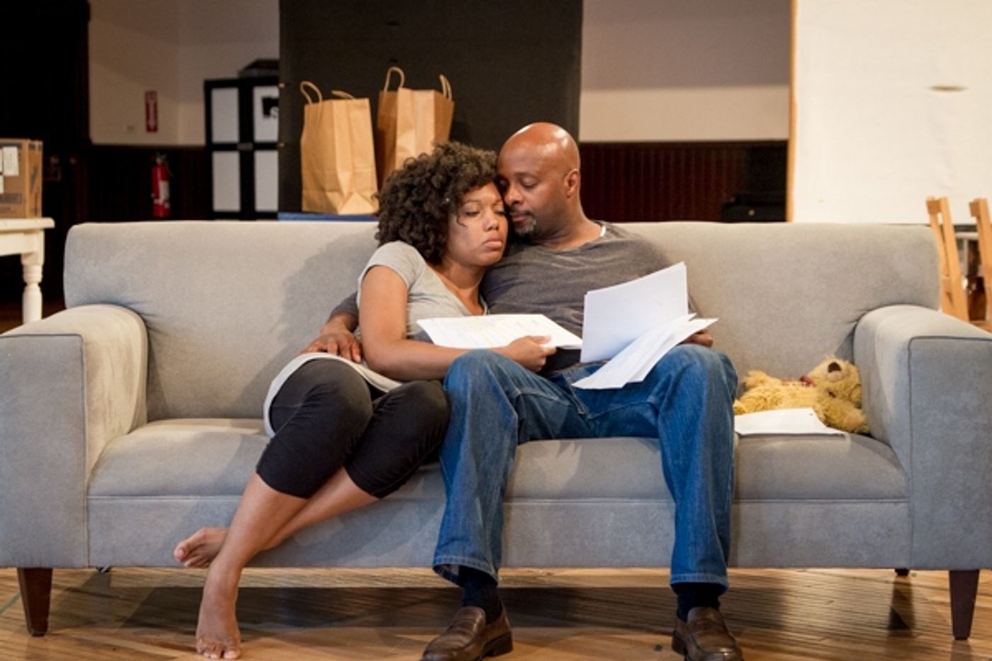 Photo Flash: In Rehearsal with Steppenwolf's FIRST LOOK REP, Beginning Tomorrow in the Garage Theatre  Image