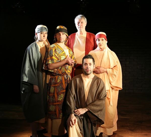 Janine Hegarty, Hazen Cuyler, Mitch Tebo, Ramzi Khalaf (kneeling), and Judy Rosenblat Photo