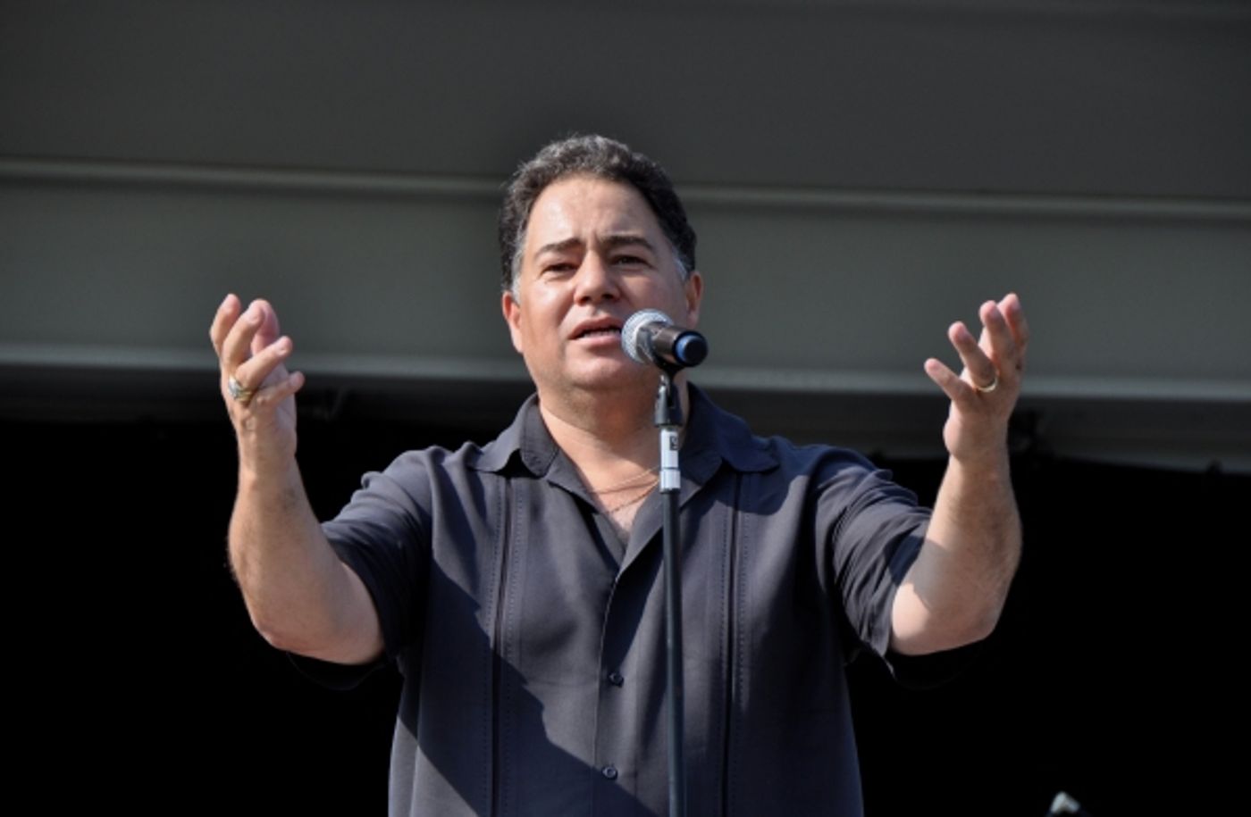 Photo Coverage: Andy Cooney, Daniel Rodriguez and Christopher Macchio Play Music Under The Stars  Image