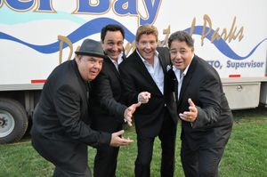 Jim Labriola, Christopher Macchio, Andy Cooney and Daniel Rodriguez @ BroadwayWorld Jim Labriola, Christopher Macchio, Andy Cooney and Daniel Rodriguez Photo