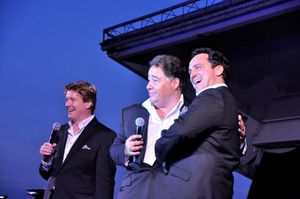 Daniel Rodriguez, Andy Cooney and Christopher Macchio @ BroadwayWorld Daniel Rodriguez, Andy Cooney and Christopher Macchio Photo