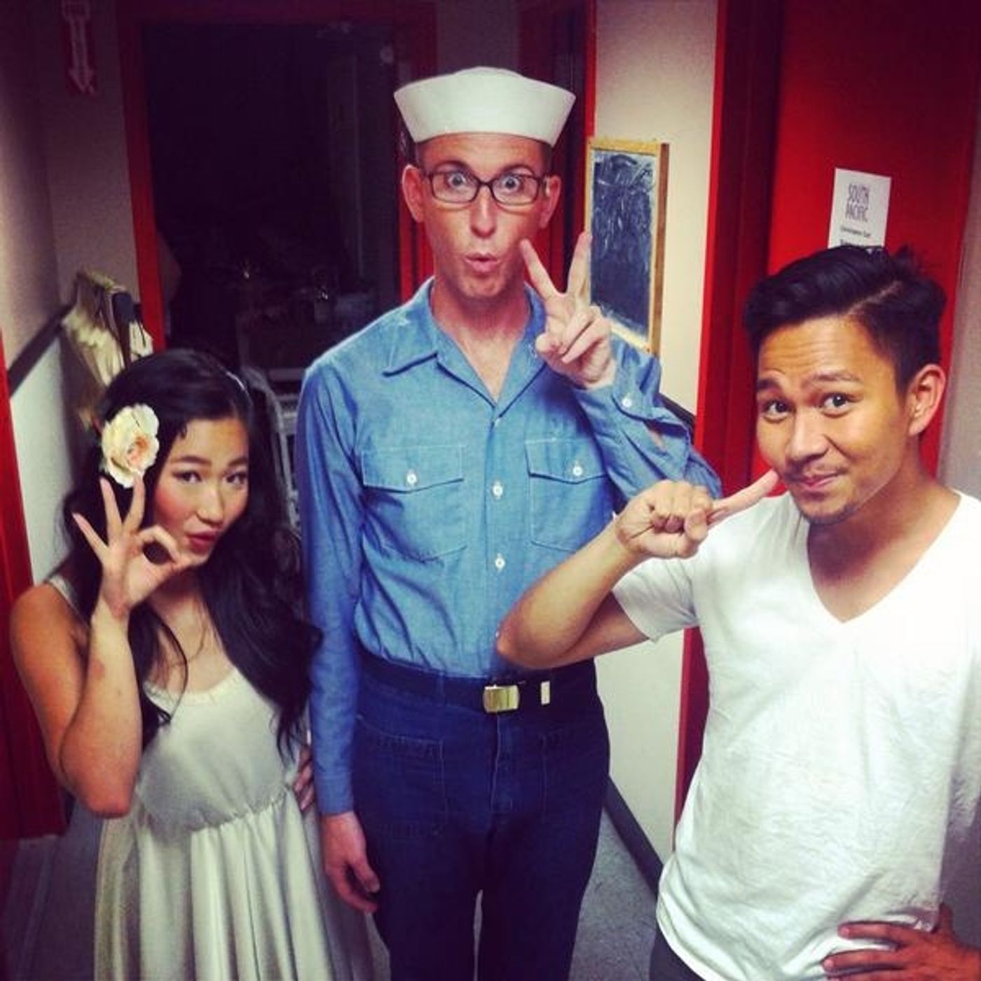 Photo Flash: Saturday Intermission Pics, Part 2 - 7/26 - National Tour of WICKED Says Farewell to Glinda, and More!  Image