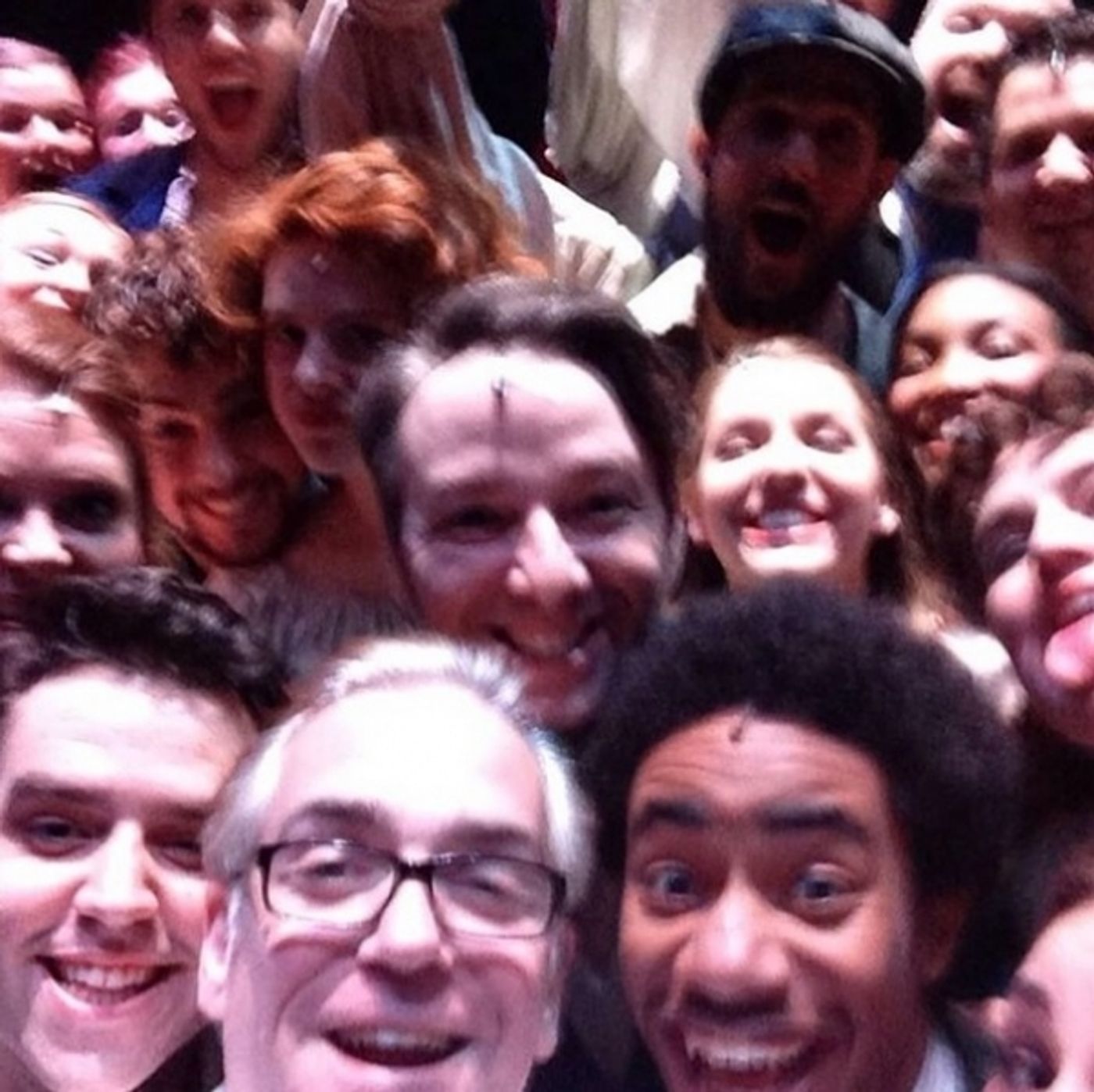 Photo Flash: Saturday Intermission Pics, Part 2 - 7/26 - National Tour of WICKED Says Farewell to Glinda, and More!  Image