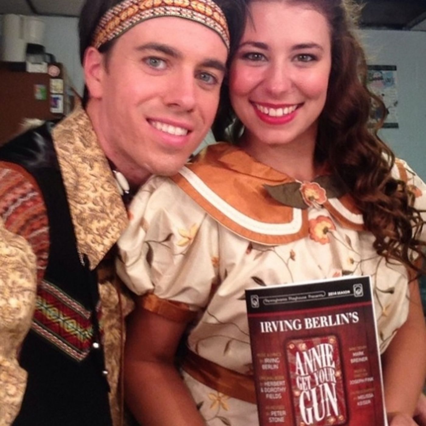 Photo Flash: Saturday Intermission Pics, Part 2 - 7/26 - National Tour of WICKED Says Farewell to Glinda, and More!  Image