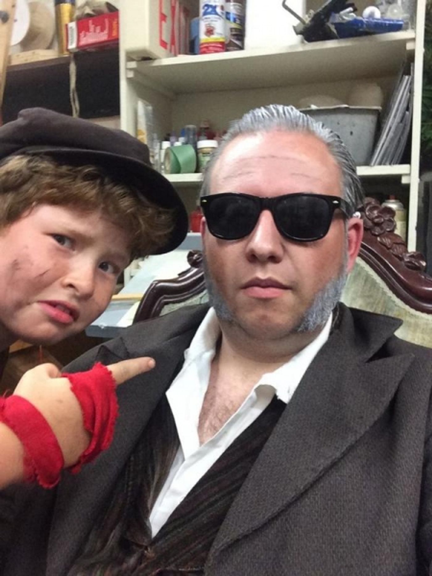 Photo Flash: Saturday Intermission Pics, Part 2 - 7/26 - National Tour of WICKED Says Farewell to Glinda, and More!  Image