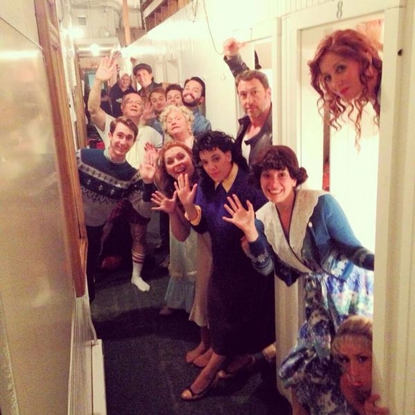 Photo Flash: Saturday Intermission Pics, Part 2 - 7/26 - National Tour of WICKED Says Farewell to Glinda, and More!  Image