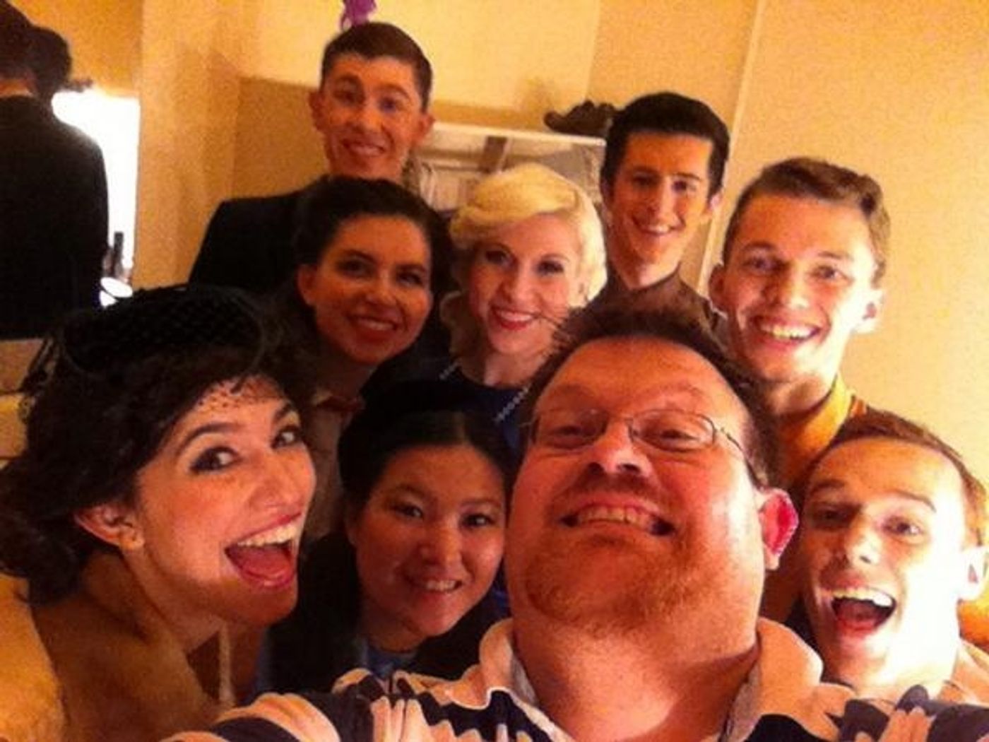 Photo Flash: Saturday Intermission Pics, Part 2 - 7/26 - National Tour of WICKED Says Farewell to Glinda, and More!  Image