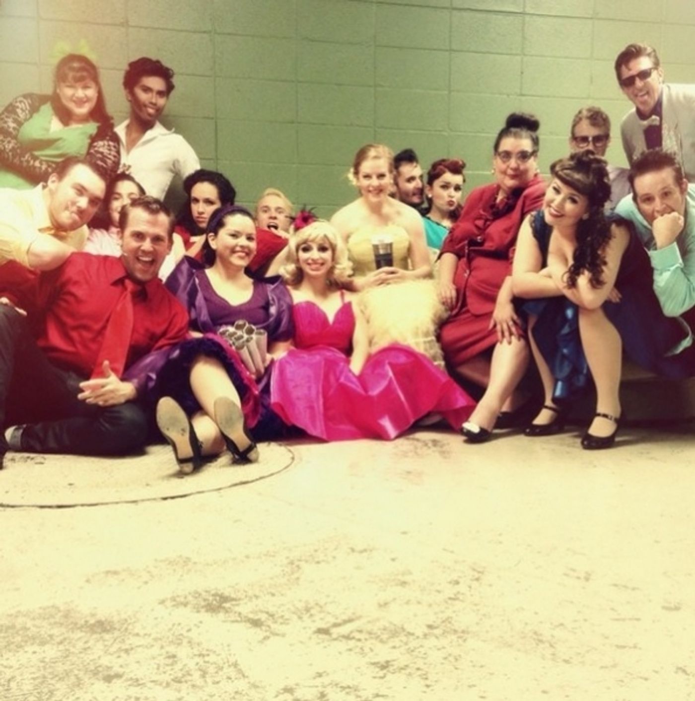 Photo Flash: Saturday Intermission Pics, Part 2 - 7/26 - National Tour of WICKED Says Farewell to Glinda, and More!  Image