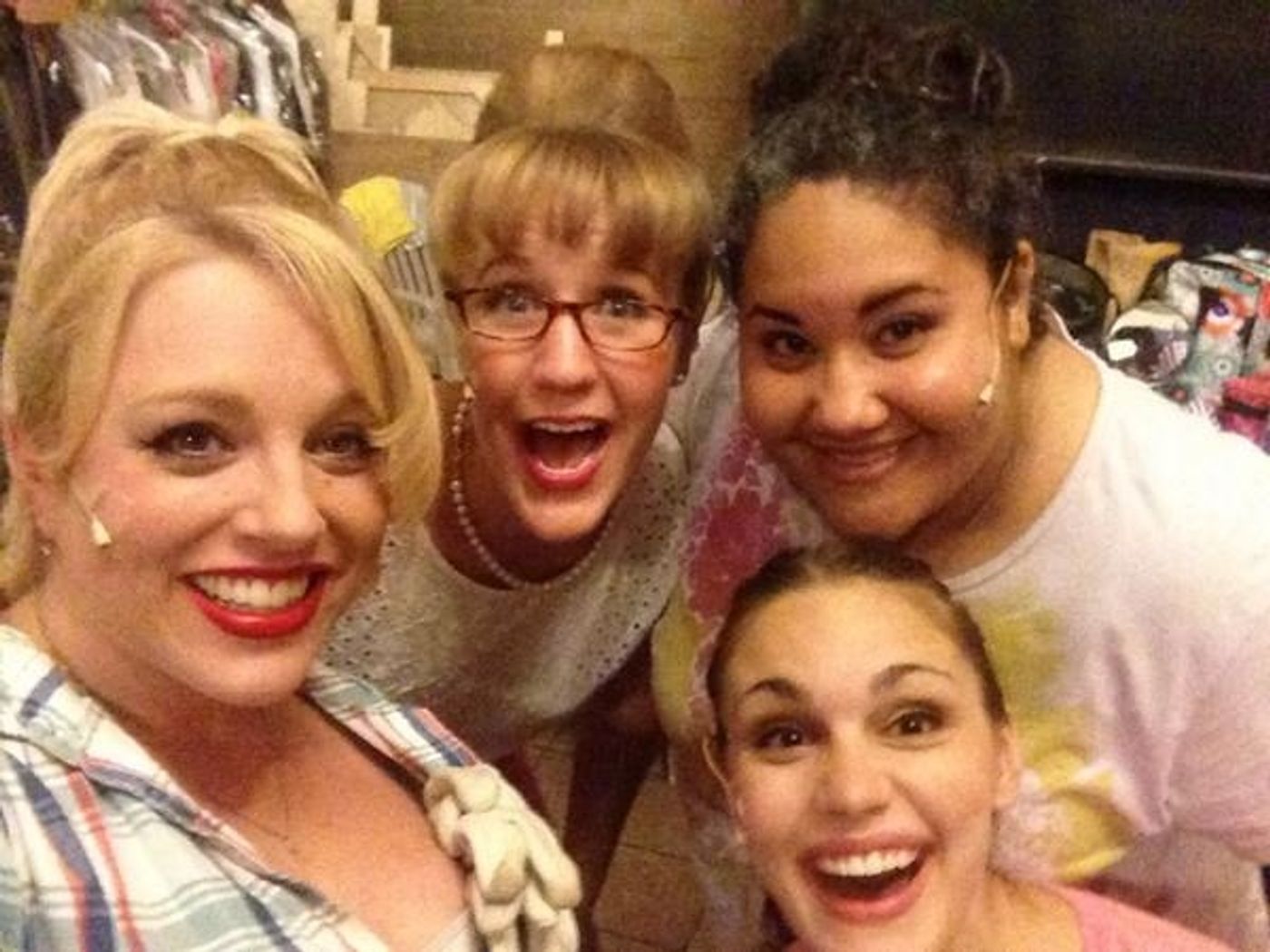 Photo Flash: Saturday Intermission Pics, Part 2 - 7/26 - National Tour of WICKED Says Farewell to Glinda, and More!  Image