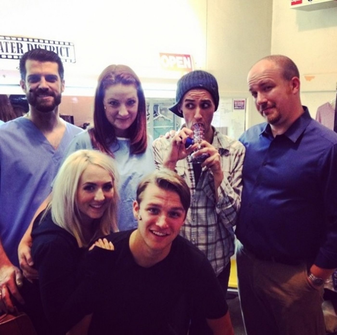 Photo Flash: Saturday Intermission Pics, Part 2 - 7/26 - National Tour of WICKED Says Farewell to Glinda, and More!  Image