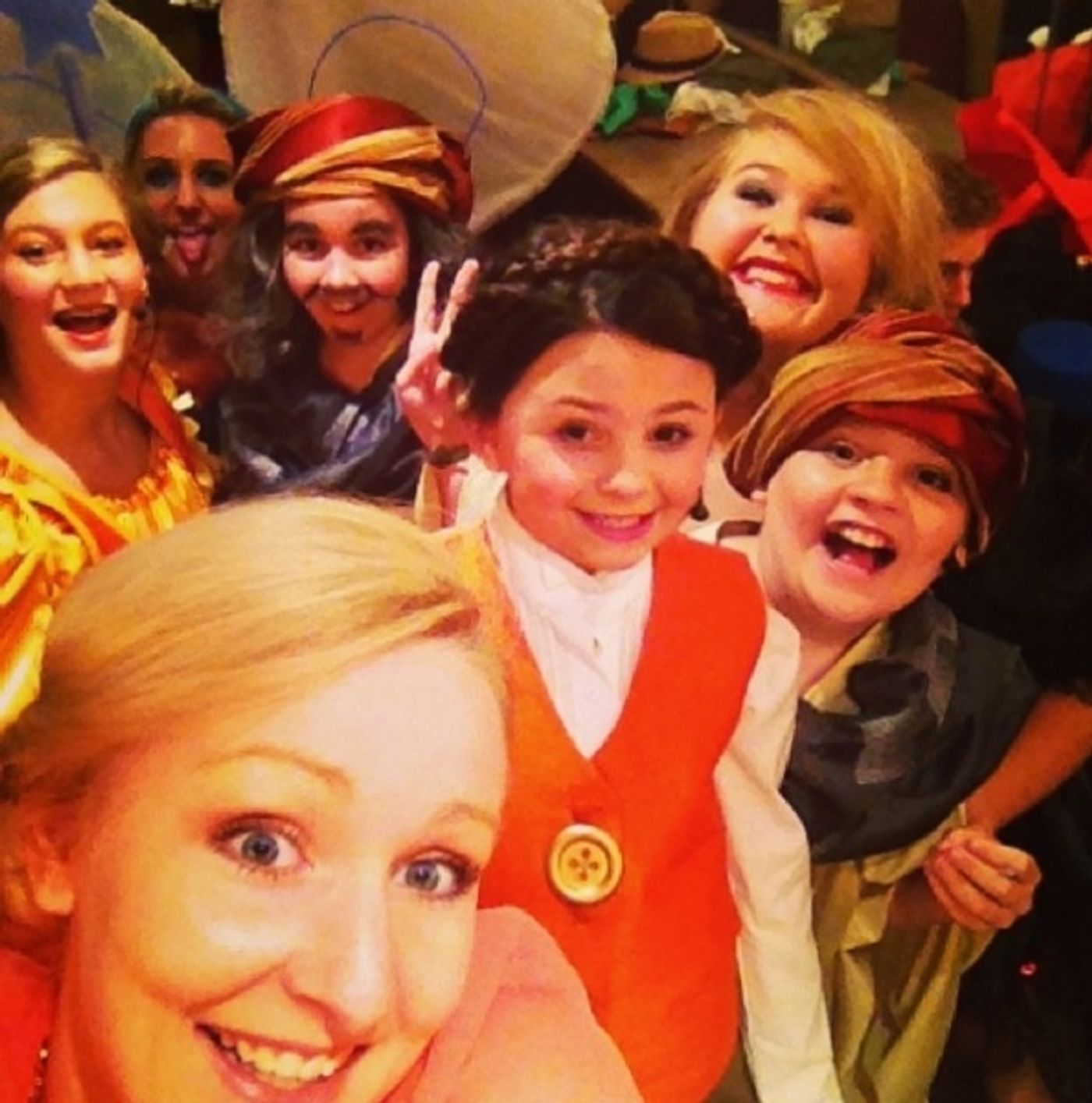 Photo Flash: Saturday Intermission Pics, Part 2 - 7/26 - National Tour of WICKED Says Farewell to Glinda, and More!  Image