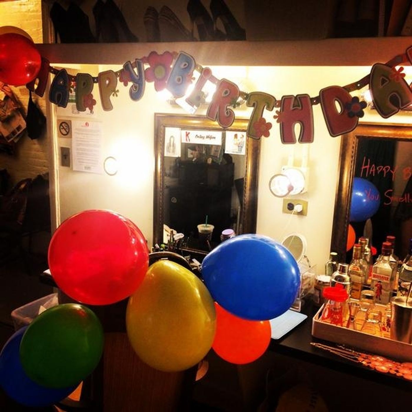 Photo Flash: Saturday Intermission Pics, Part 2 - 7/26 - National Tour of WICKED Says Farewell to Glinda, and More!  Image