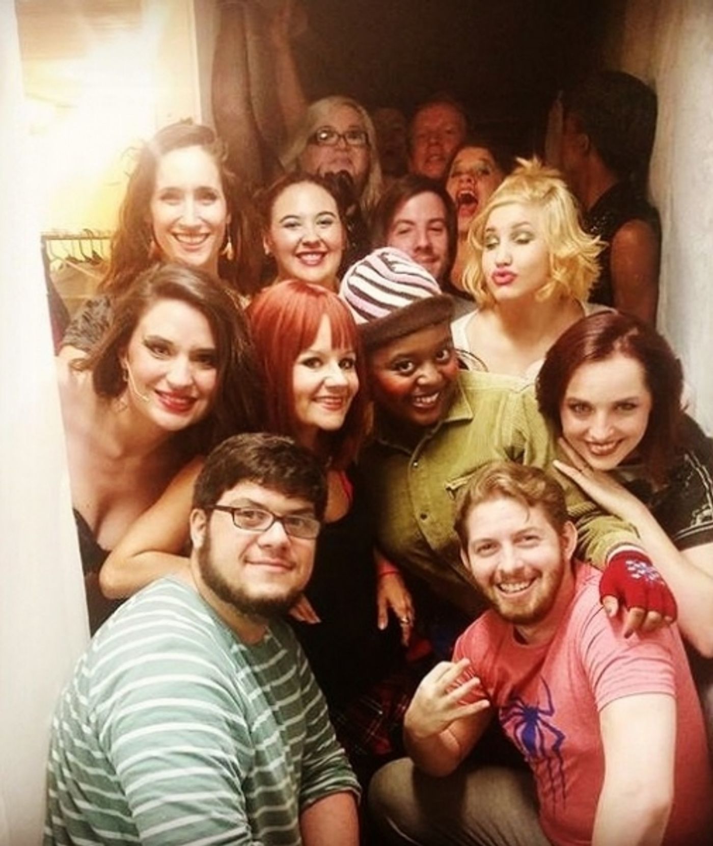 Photo Flash: Saturday Intermission Pics, Part 2 - 7/26 - National Tour of WICKED Says Farewell to Glinda, and More!  Image