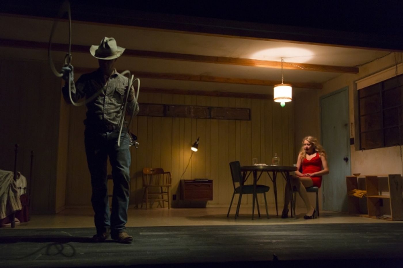 Photo Flash: First Look at Sam Rockwell and Nina Arianda in Williamstown Theatre Festival's FOOL FOR LOVE  Image