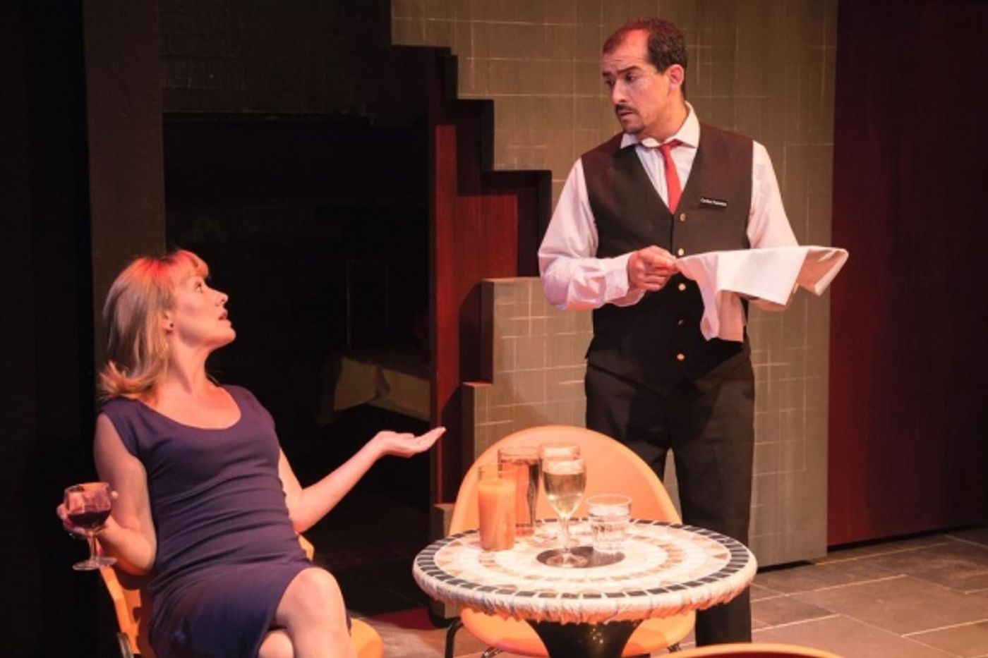 Photo Flash: First Look at Nabil Elouahabi, Caroline Langrishe and More in THE NIGHTMARES OF CARLOS FUENTES at The Arcola Theatre  Image