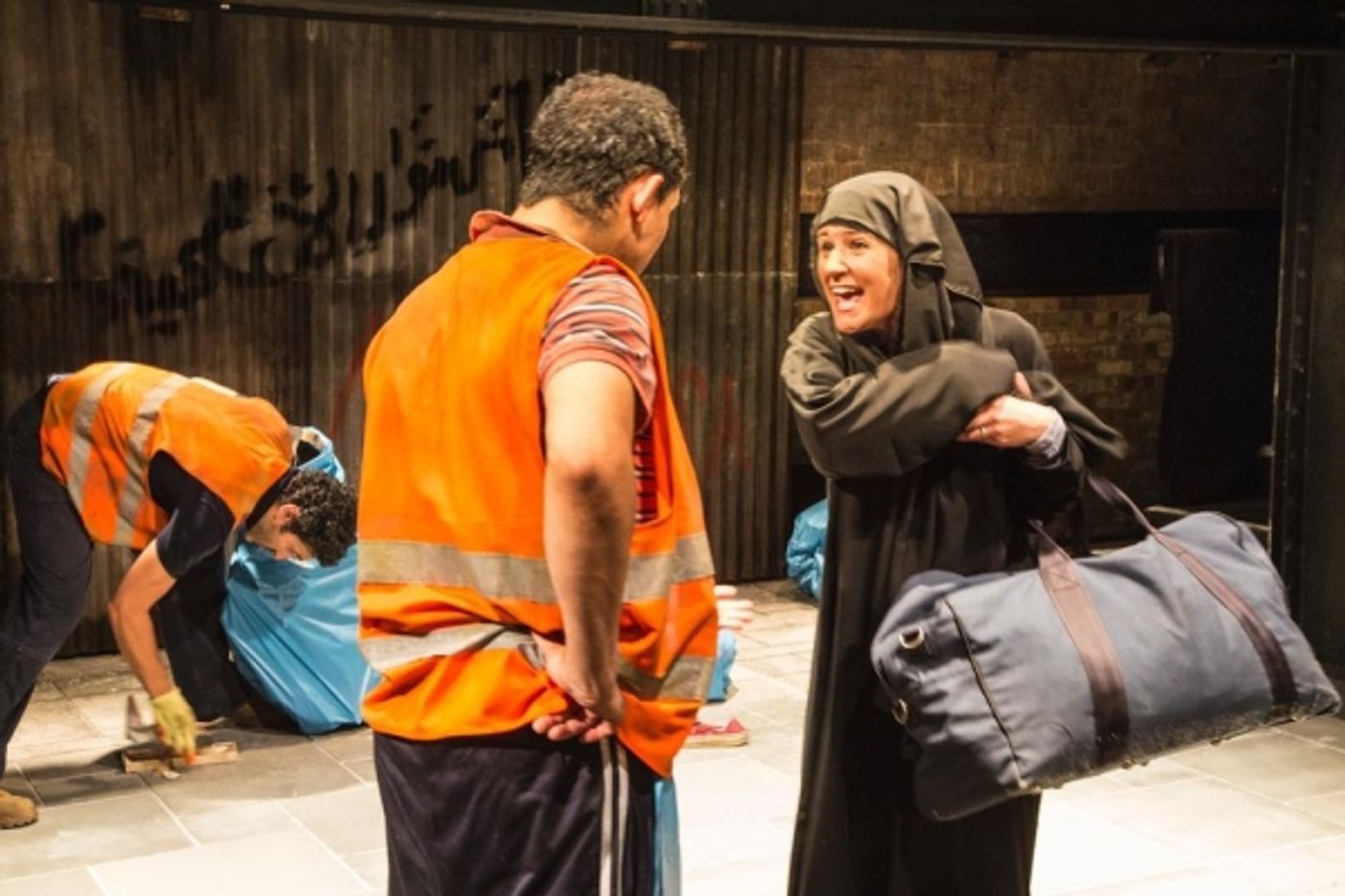 Photo Flash: First Look at Nabil Elouahabi, Caroline Langrishe and More in THE NIGHTMARES OF CARLOS FUENTES at The Arcola Theatre  Image