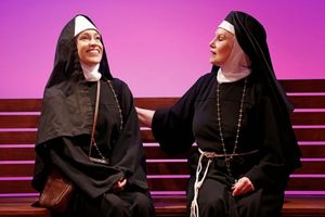 A scene from Doubtless by Albert Innaurato, directed by Jack Hofsisswith Tasha Guevara and Brenda Currin @ BroadwayWorld A scene from Doubtless by Albert Innaurato, directed by Jack Hofsisswith Tasha Guevar Photo