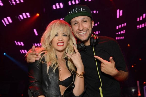 Rita Ora and DJ Vice Photo