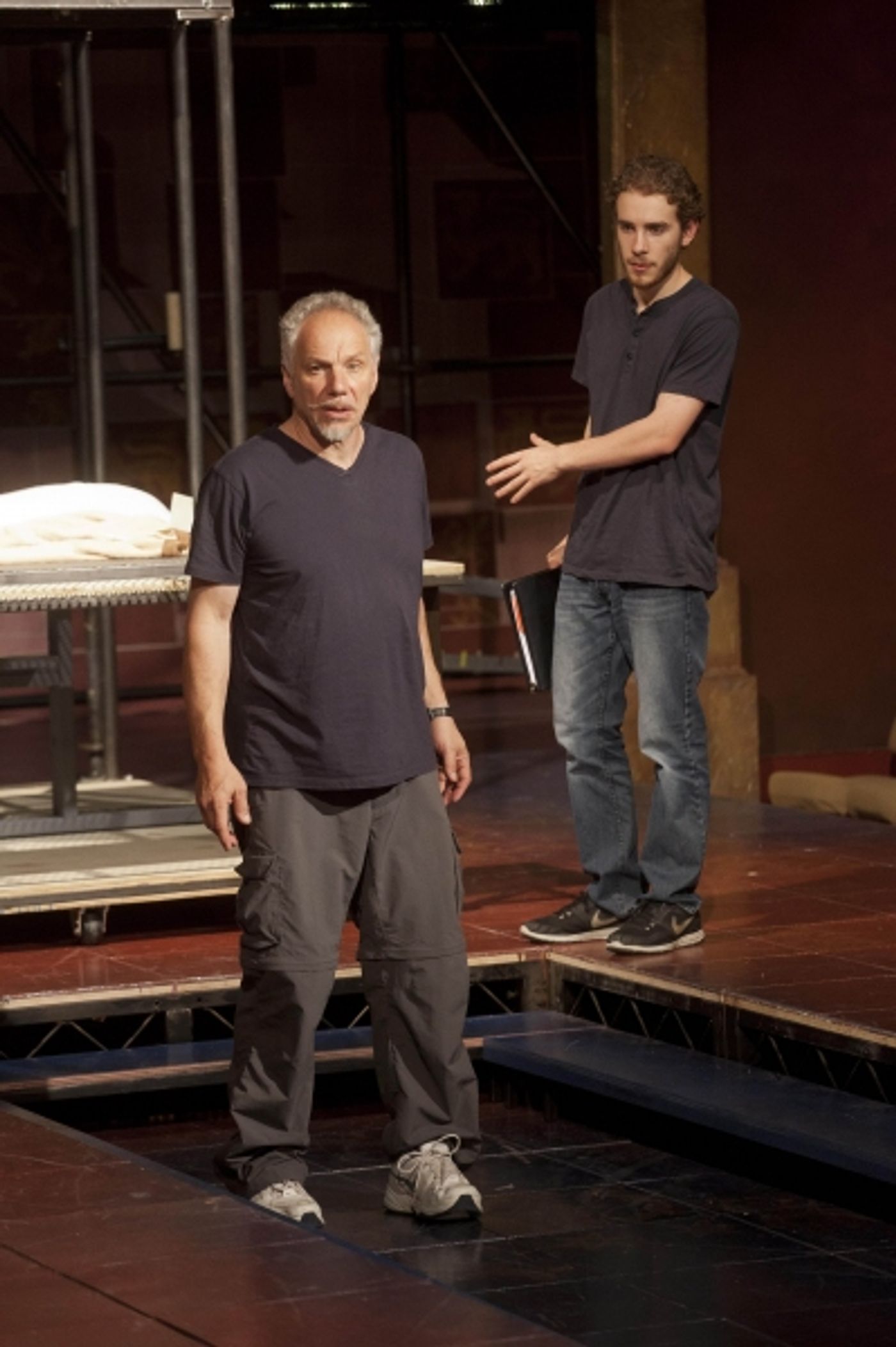 Photo Flash: In Rehearsal with Jonathan Epstein's Adaptation of HENRY IV at Shakespeare & Company  Image