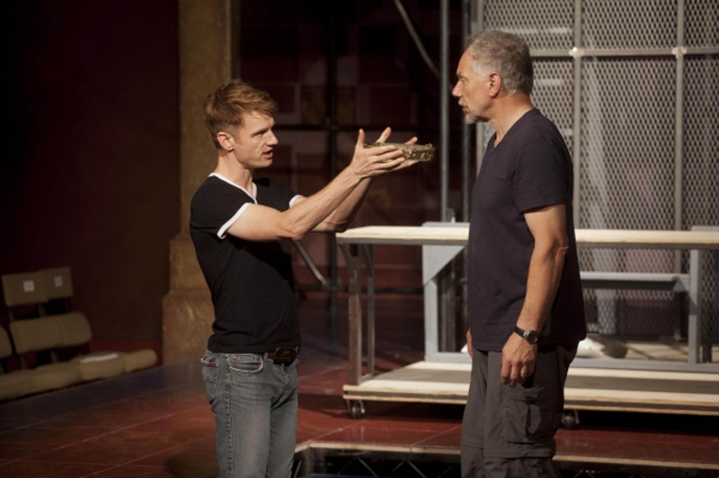 Photo Flash: In Rehearsal with Jonathan Epstein's Adaptation of HENRY IV at Shakespeare & Company  Image