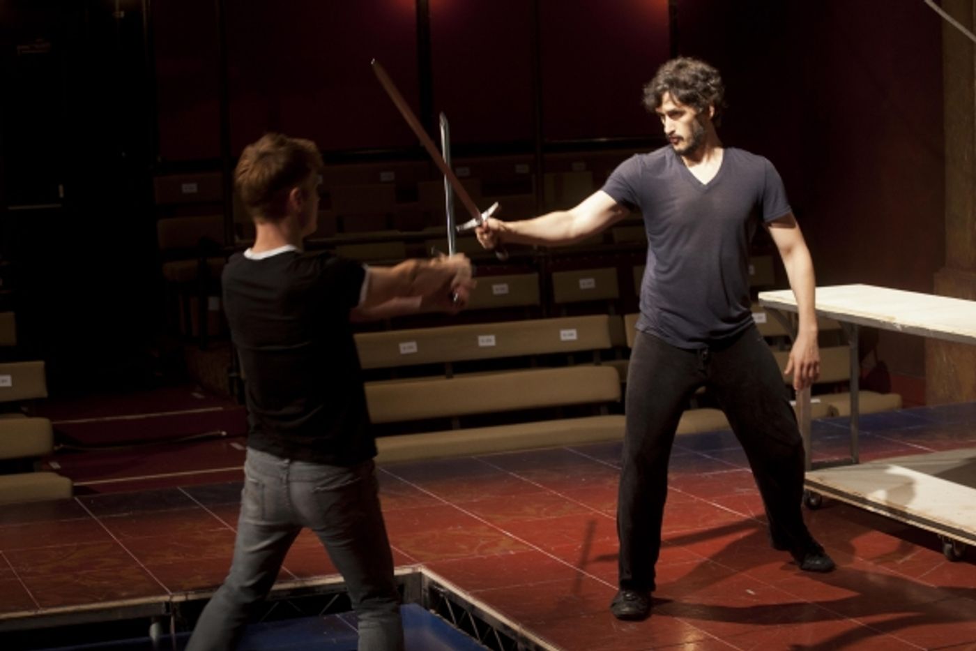 Photo Flash: In Rehearsal with Jonathan Epstein's Adaptation of HENRY IV at Shakespeare & Company  Image