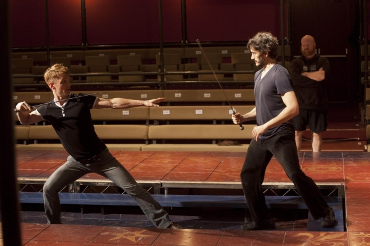 Photo Flash: In Rehearsal with Jonathan Epstein's Adaptation of HENRY IV at Shakespeare & Company  Image