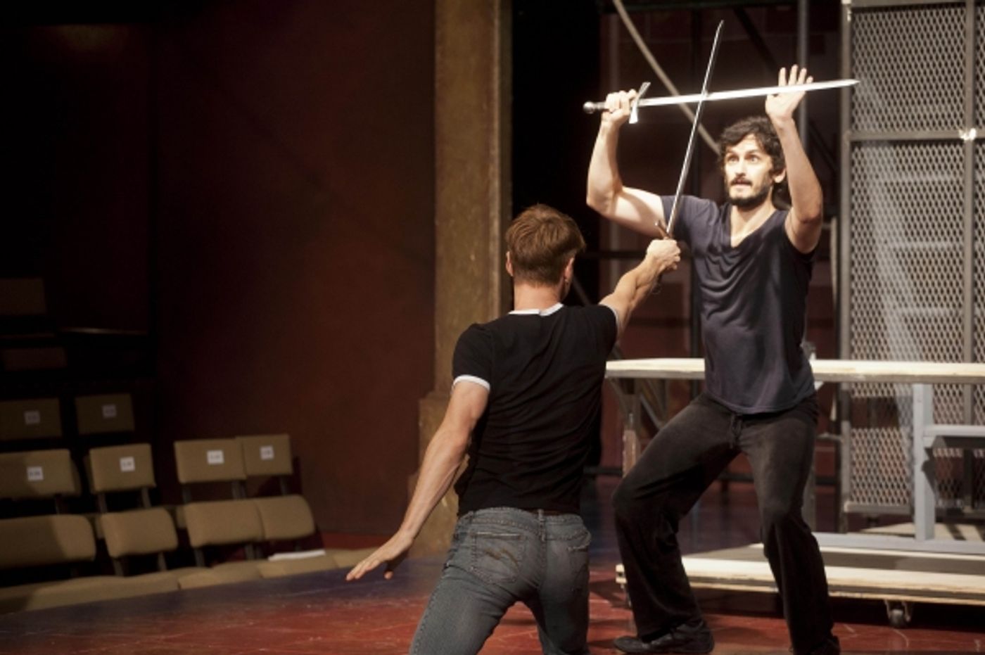 Photo Flash: In Rehearsal with Jonathan Epstein's Adaptation of HENRY IV at Shakespeare & Company  Image