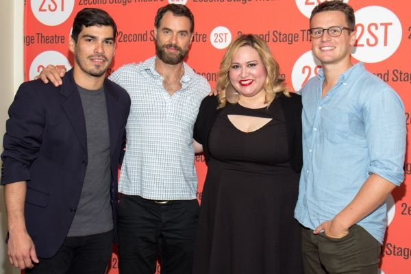 Raul Castillo, Murray Bartlett, Tanya Saracho, Jonathan Groff Photo