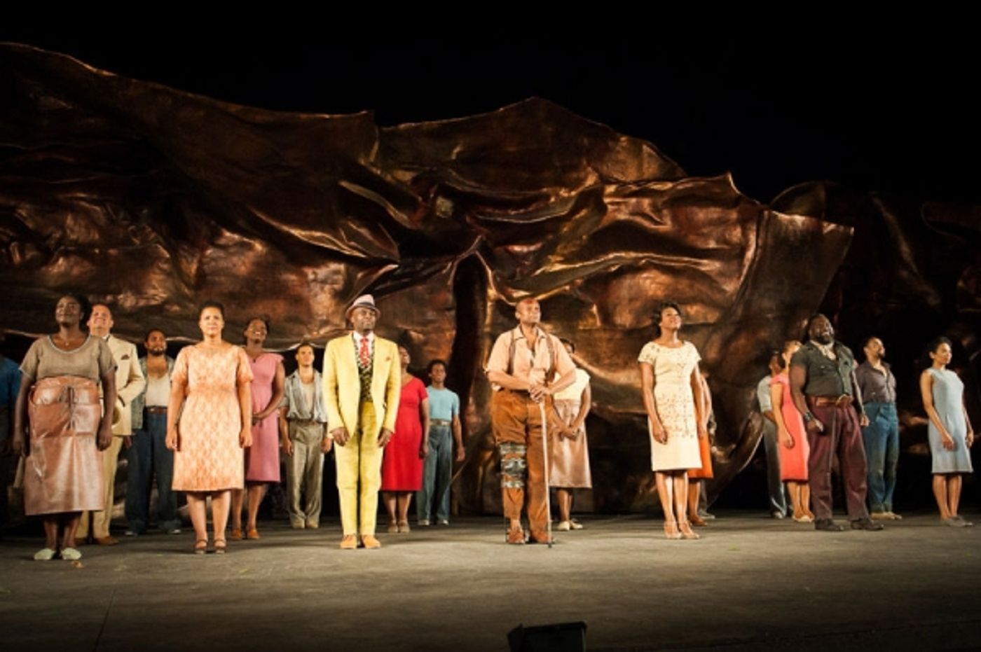 Photo Flash: First Look at Rufus Bonds Jr, Nicola Hughes and More in Opening Night of PORGY AND BESS at Regents Park Open Air  Image